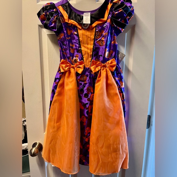 Disney Purple and Orange Costume Halloween Disney 7/8 - Picture 1 of 2